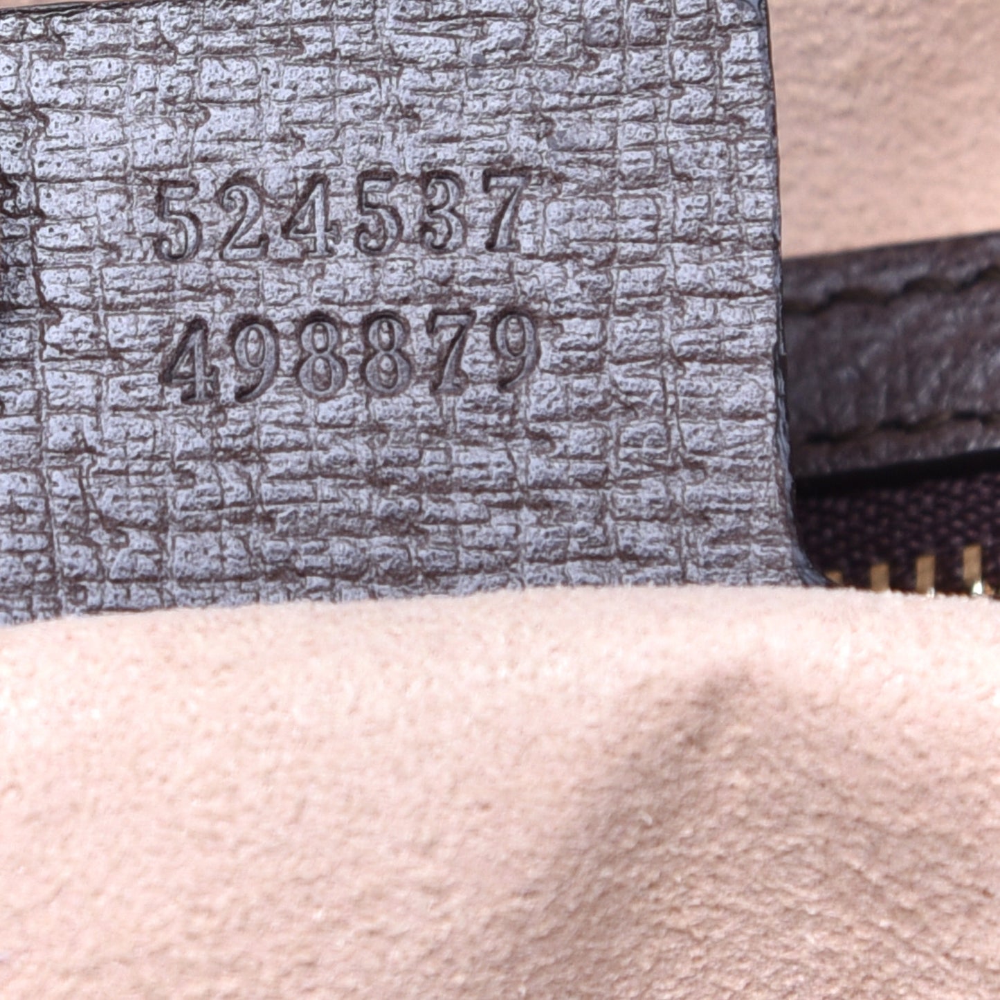 GG Supreme Monogram Web Medium Ophidia Tote Bag Brown