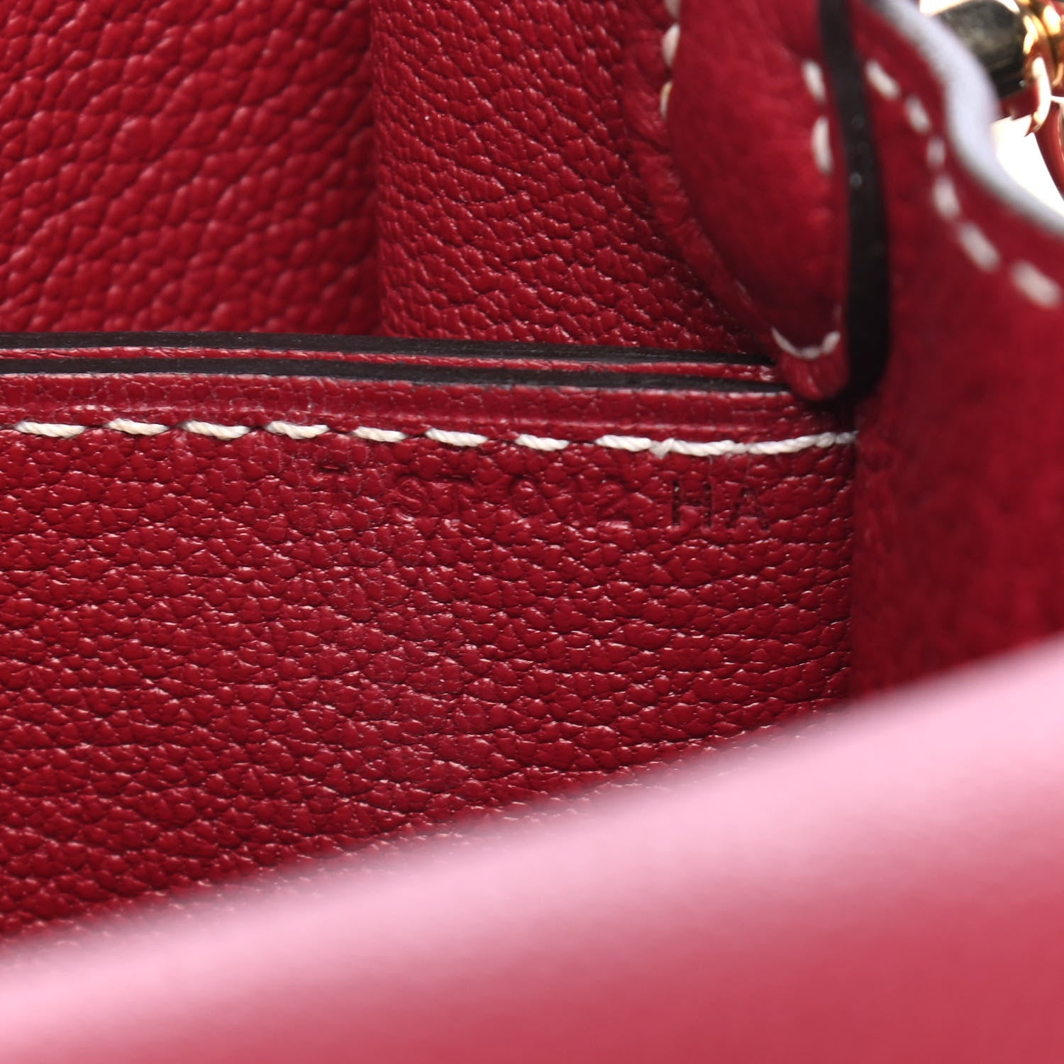 Hermes Evercolor Sac Roulis 23 Rouge Grenat 7 of 10