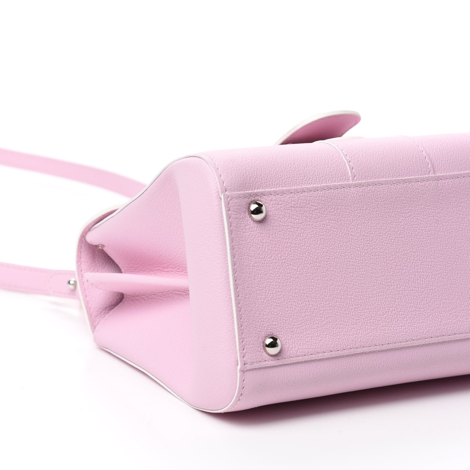 Delvaux Grained Calfskin Mini Brillant Satchel Nakuru 7 of 12