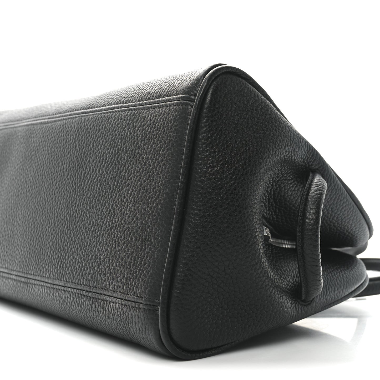 Grained Calfskin The Turismo Soft Bowling Black