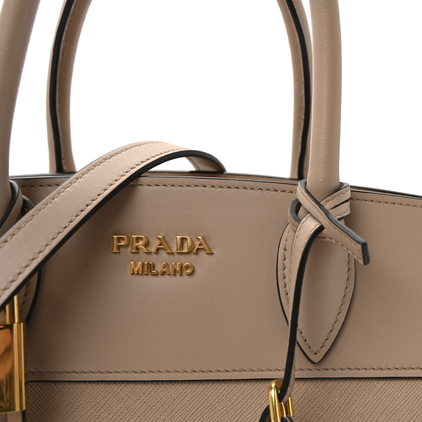 Saffiano City Calf Small Esplanade Tote Cammeo