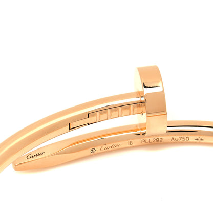 Cartier 18K Yellow Gold Juste Un Clou Bracelet 16 4 of 5
