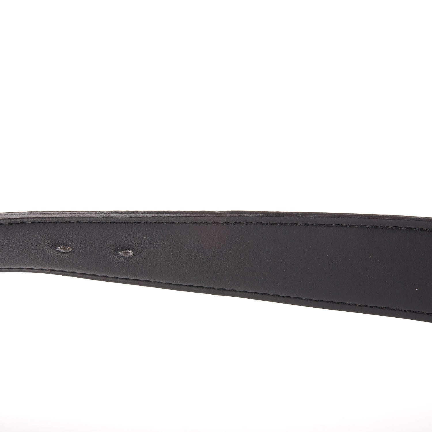 Hermes Box Togo 32mm H Belt 85 Black Gold 5 of 8