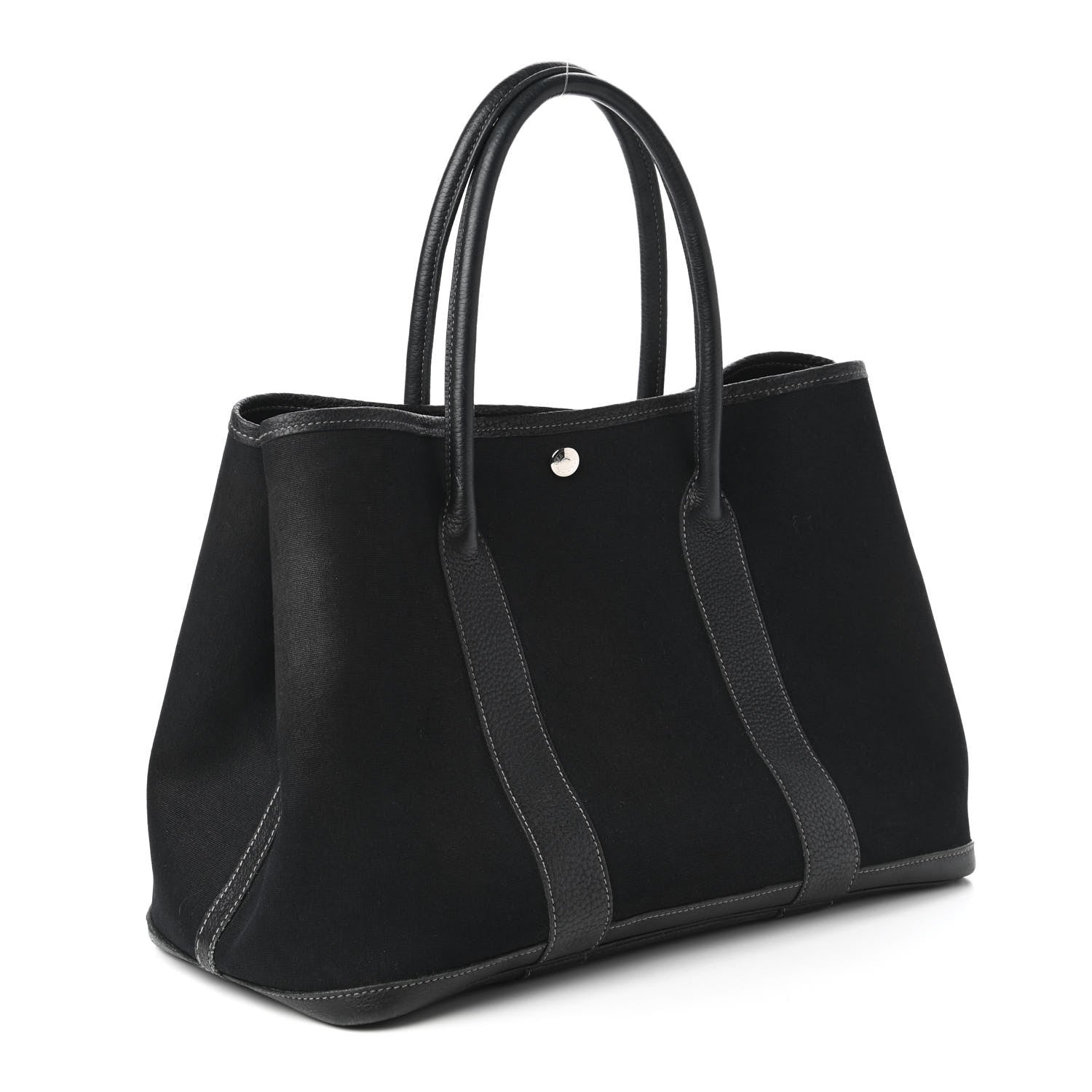 Hermes Toile Negonda Garden Party Tote 36 MM Black 3 of 12