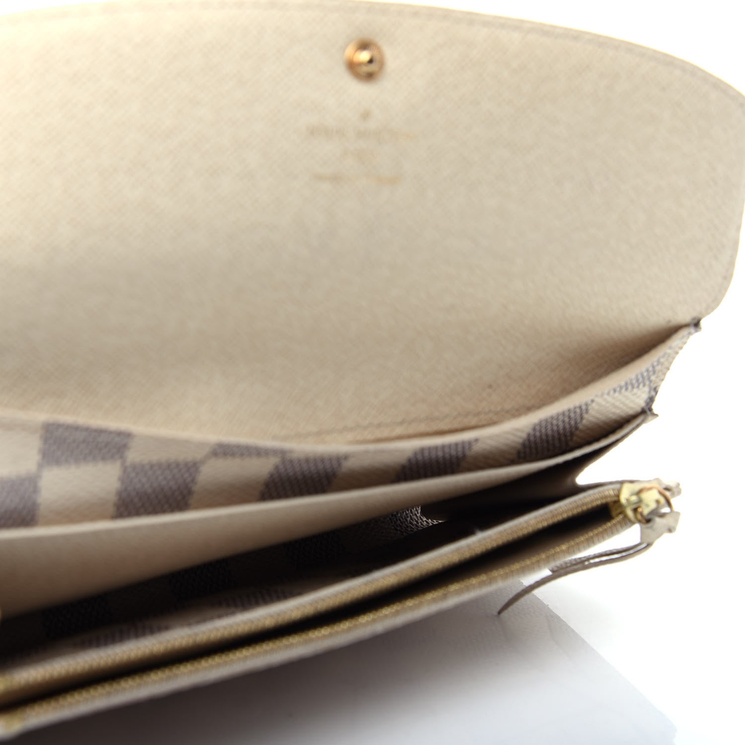 Louis Vuitton Damier Azur Emilie Wallet 5 of 11