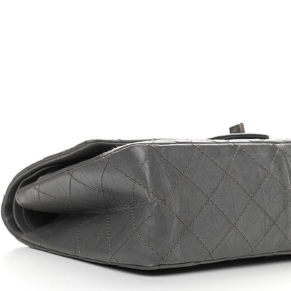 Chanel Aged Calfskin Quilted 2.55 Reissue 226 Flap Grey 9 of 11