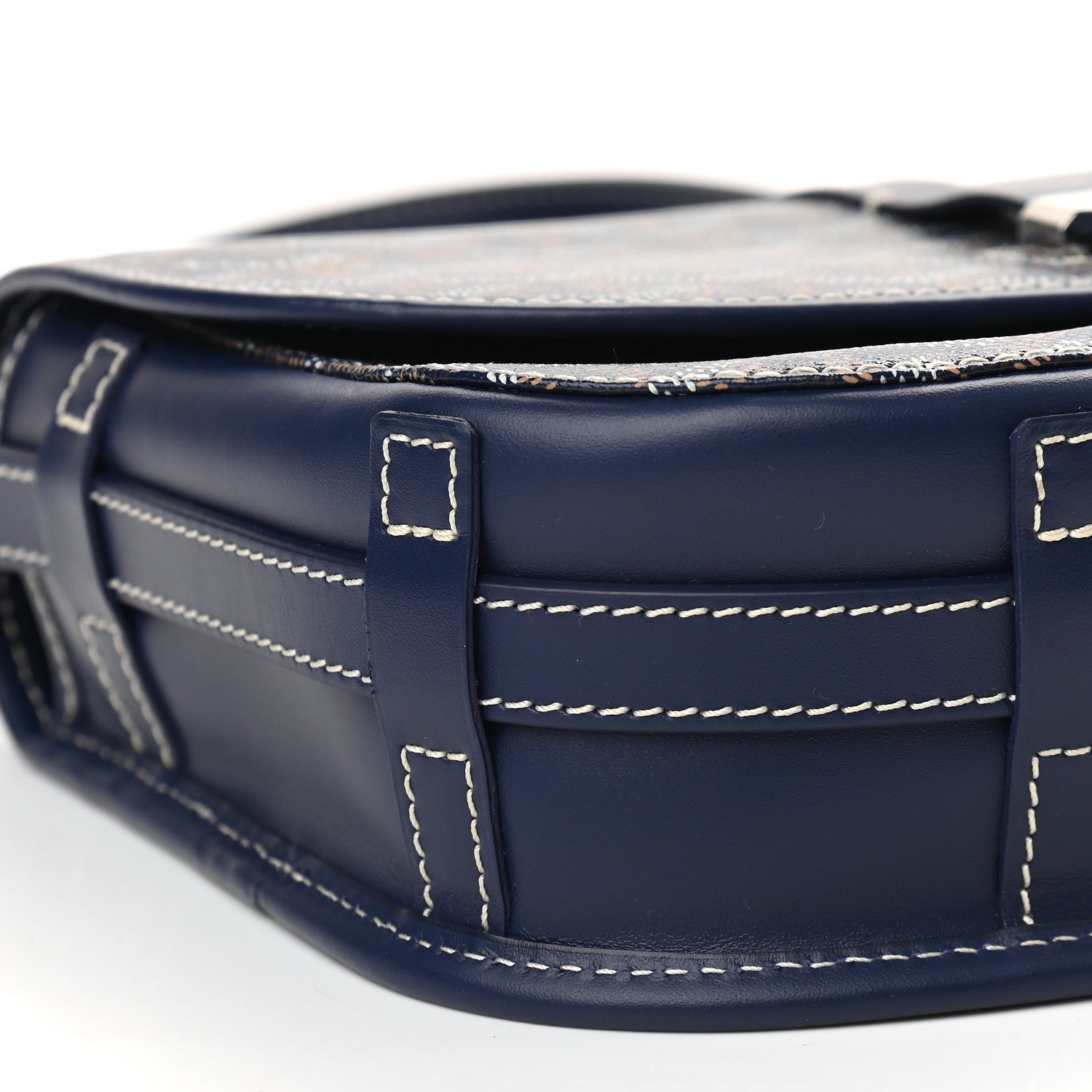 Goyard Goyardine Belvedere II PM Messenger Bag Navy 6 of 7
