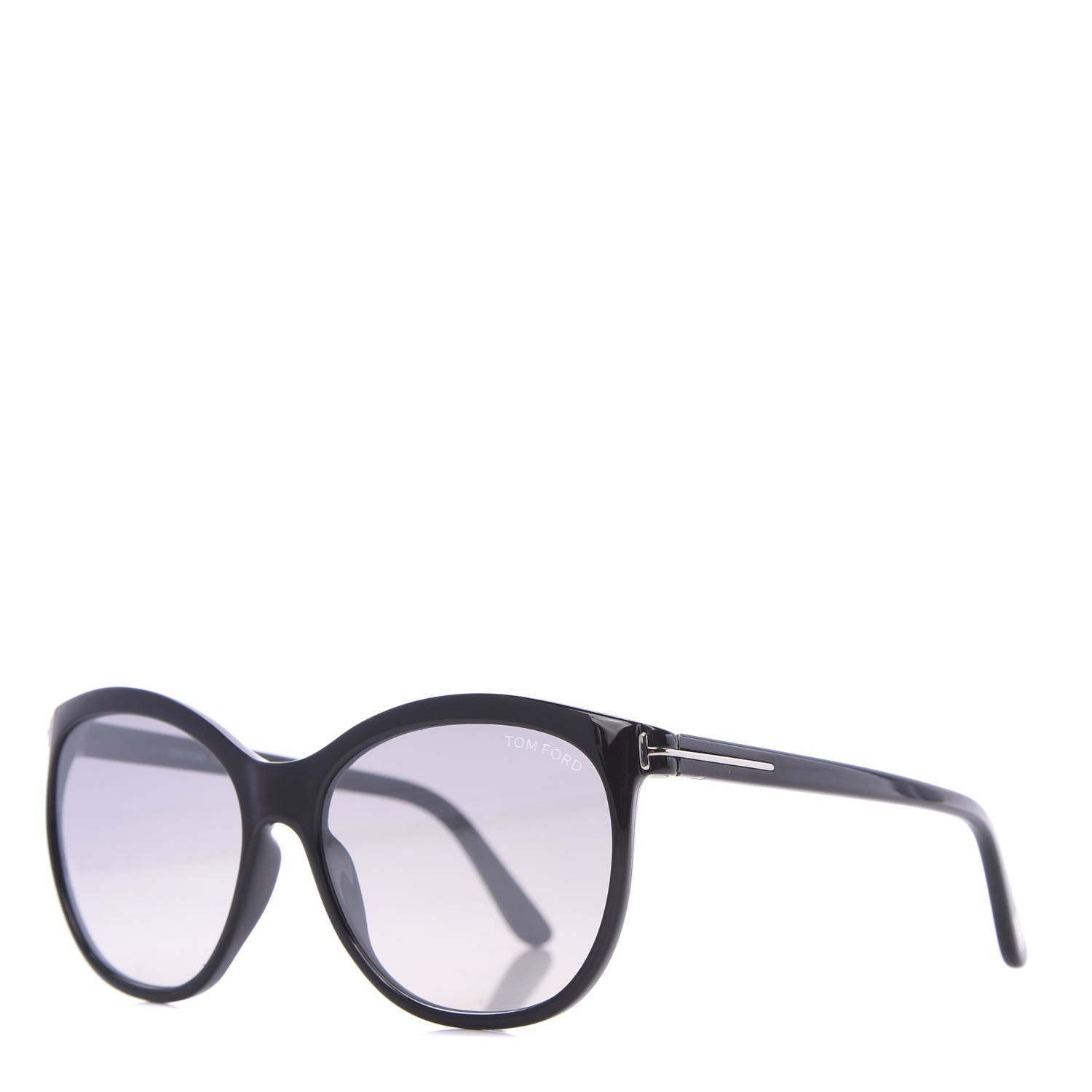 Tom Ford Geraldine Round Sunglasses TF568 Black 1 of 7