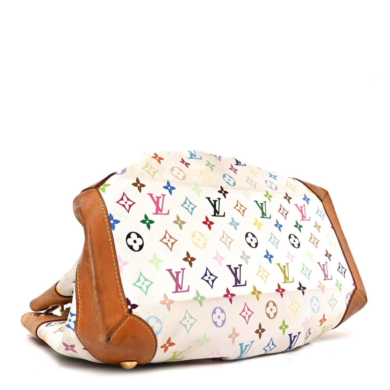 Louis Vuitton Monogram Multicolor Ursula White 4 of 11