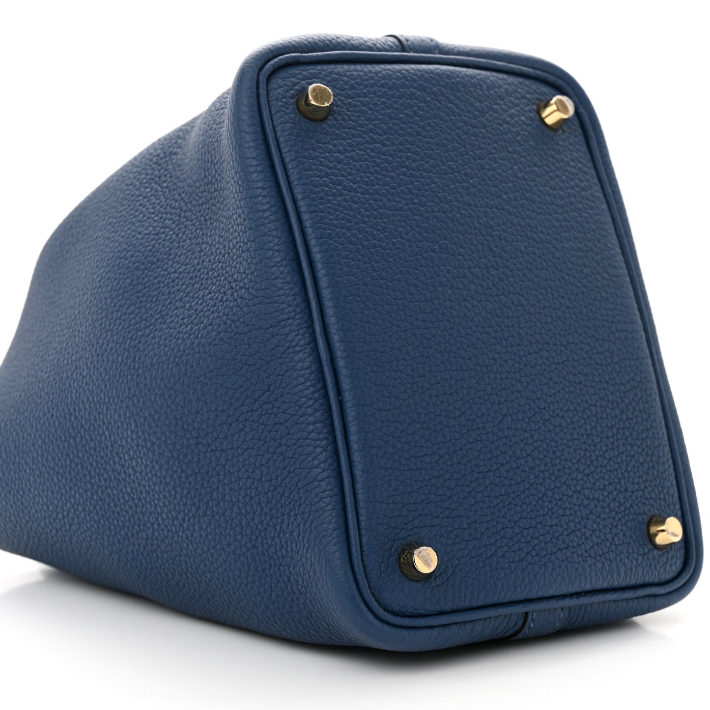 Taurillon Clemence Picotin Lock 18 PM Deep Bleu