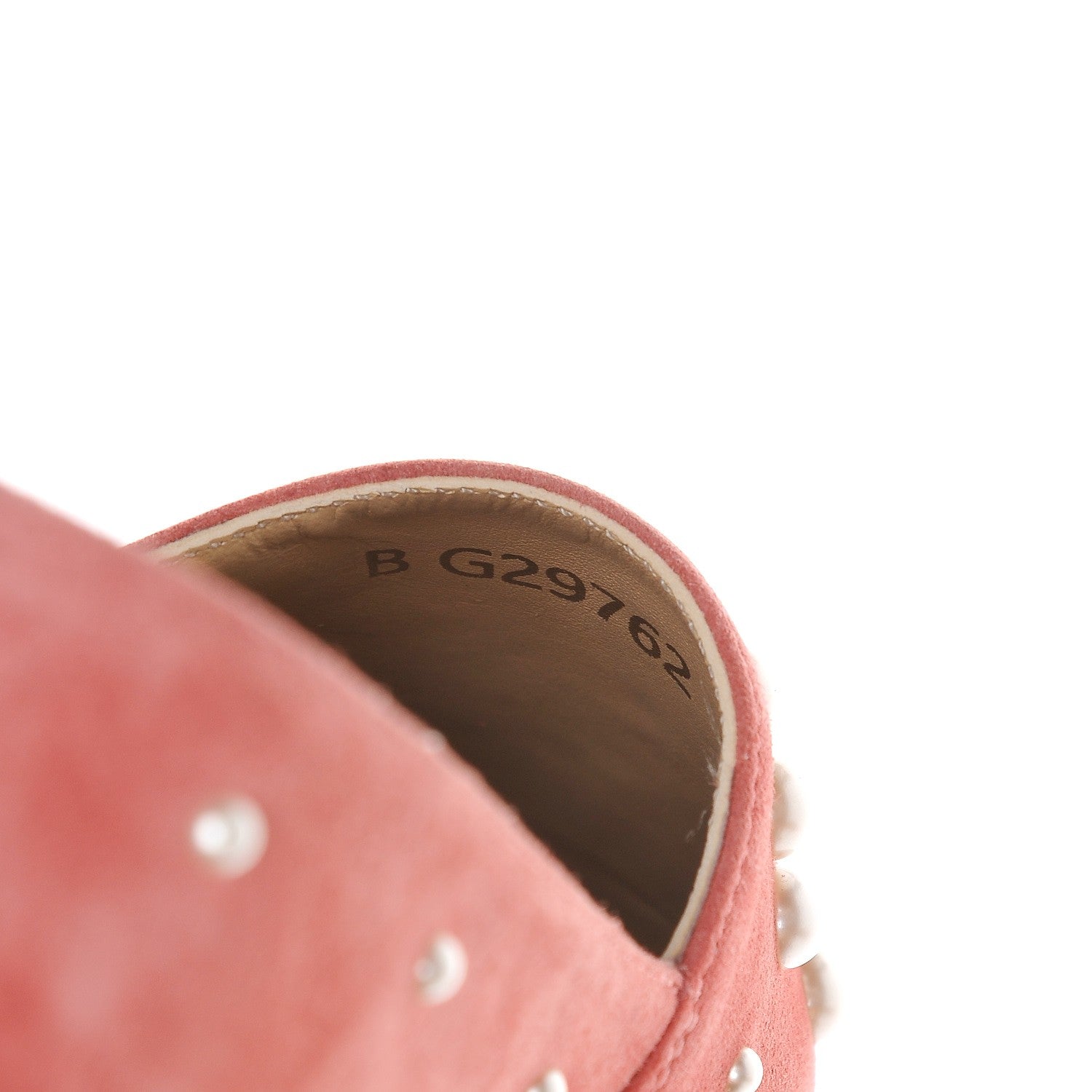 Chanel Suede Pearl CC Espadrilles 37 Pink 9 of 10