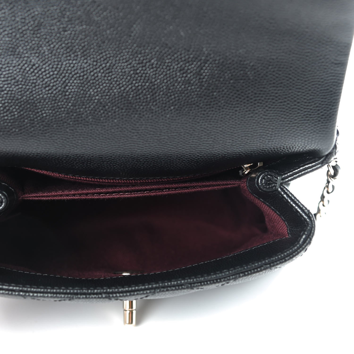 Chanel Caviar Quilted Extra Mini Coco Handle Flap Black 5 of 10