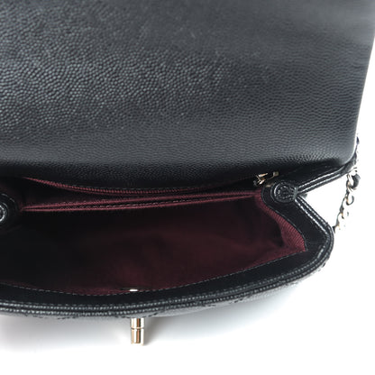 Chanel Caviar Quilted Extra Mini Coco Handle Flap Black 5 of 10