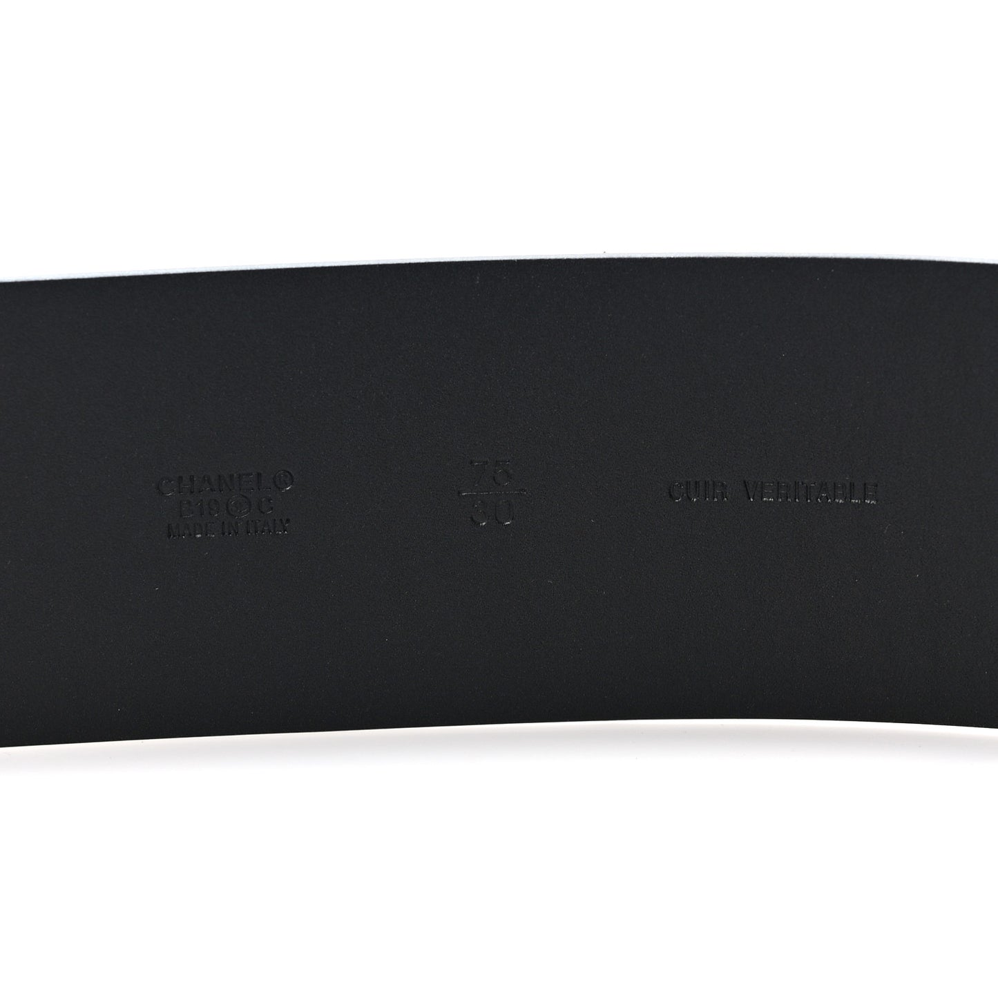 Lambskin Chain Square Buckle Belt 75 30 Silver