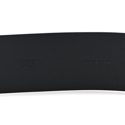 Chanel Lambskin Chain Square Buckle Belt 75 30 Silver 2 of 4