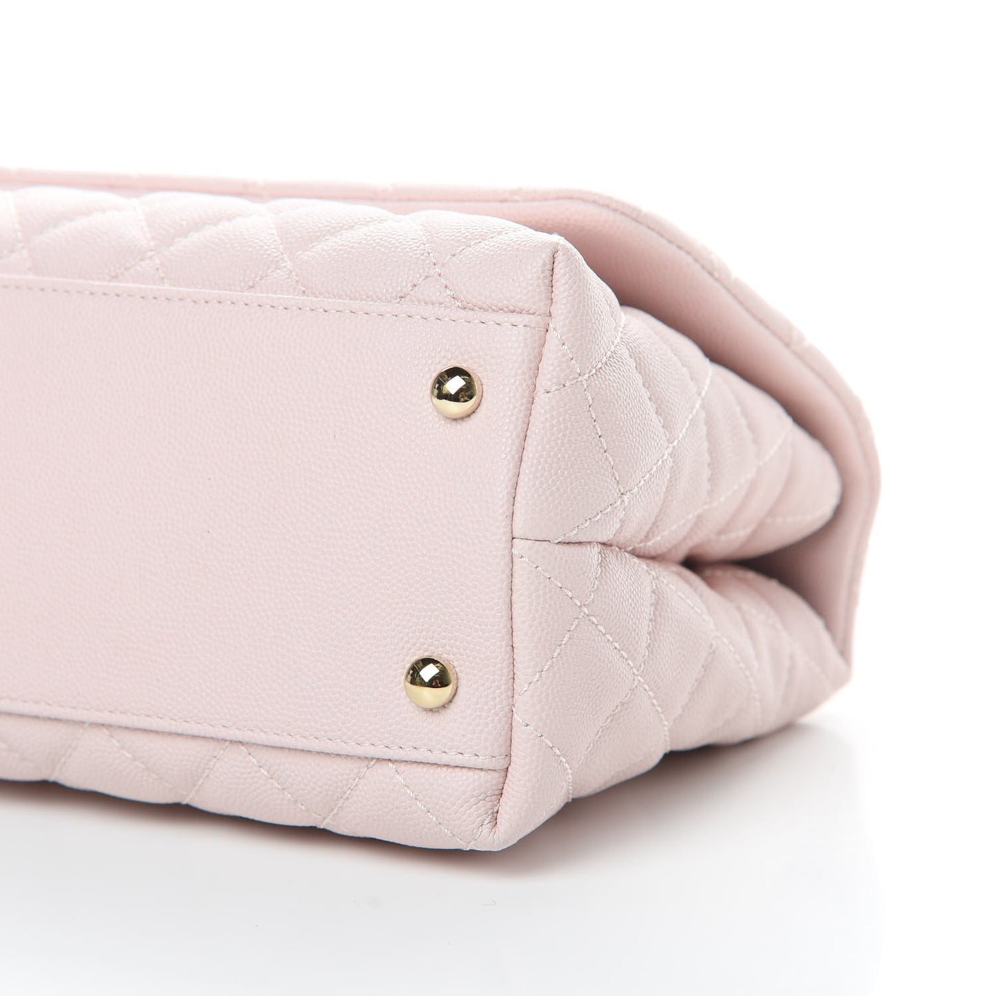 Caviar Quilted Small Coco Handle Flap Lilas Lilac