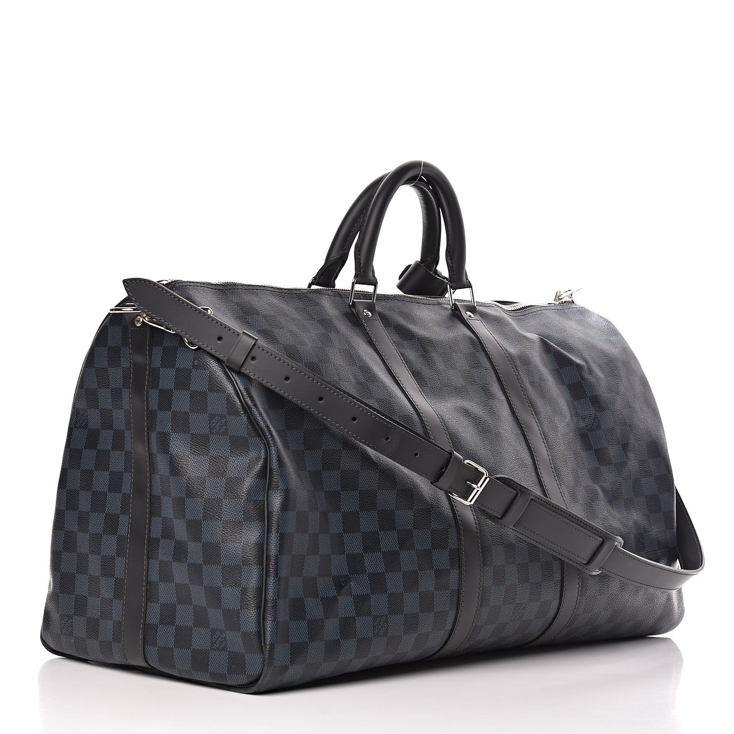 Damier Cobalt Keepall Bandouliere 55