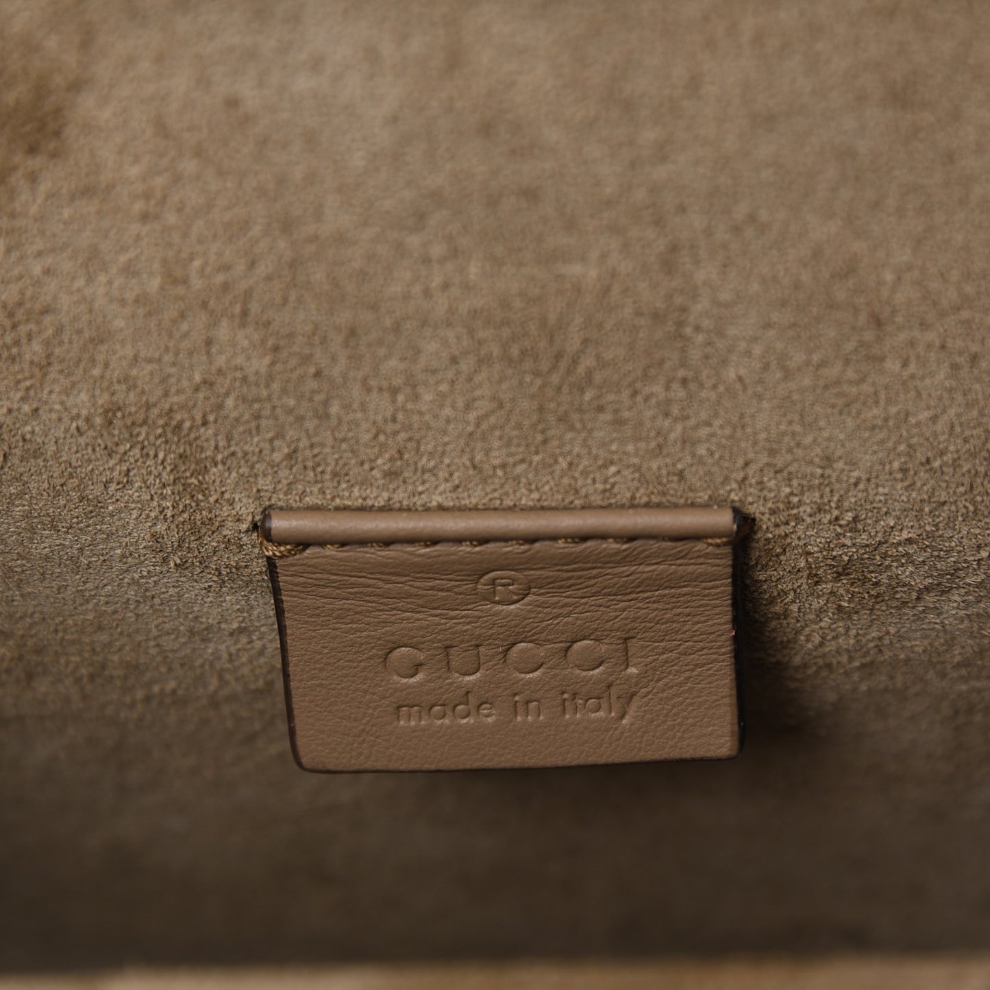 GG Supreme Monogram Mini Dionysus Shoulder Bag Taupe