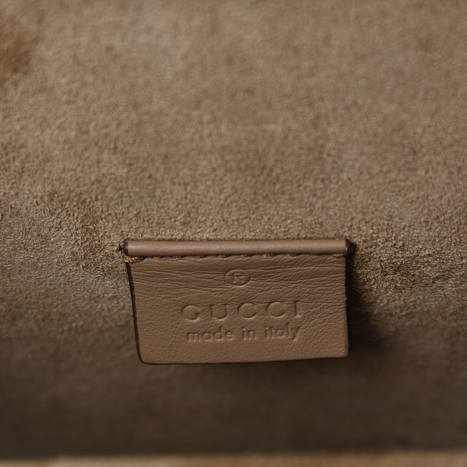 Gucci GG Supreme Monogram Mini Dionysus Shoulder Bag Taupe 6 of 7