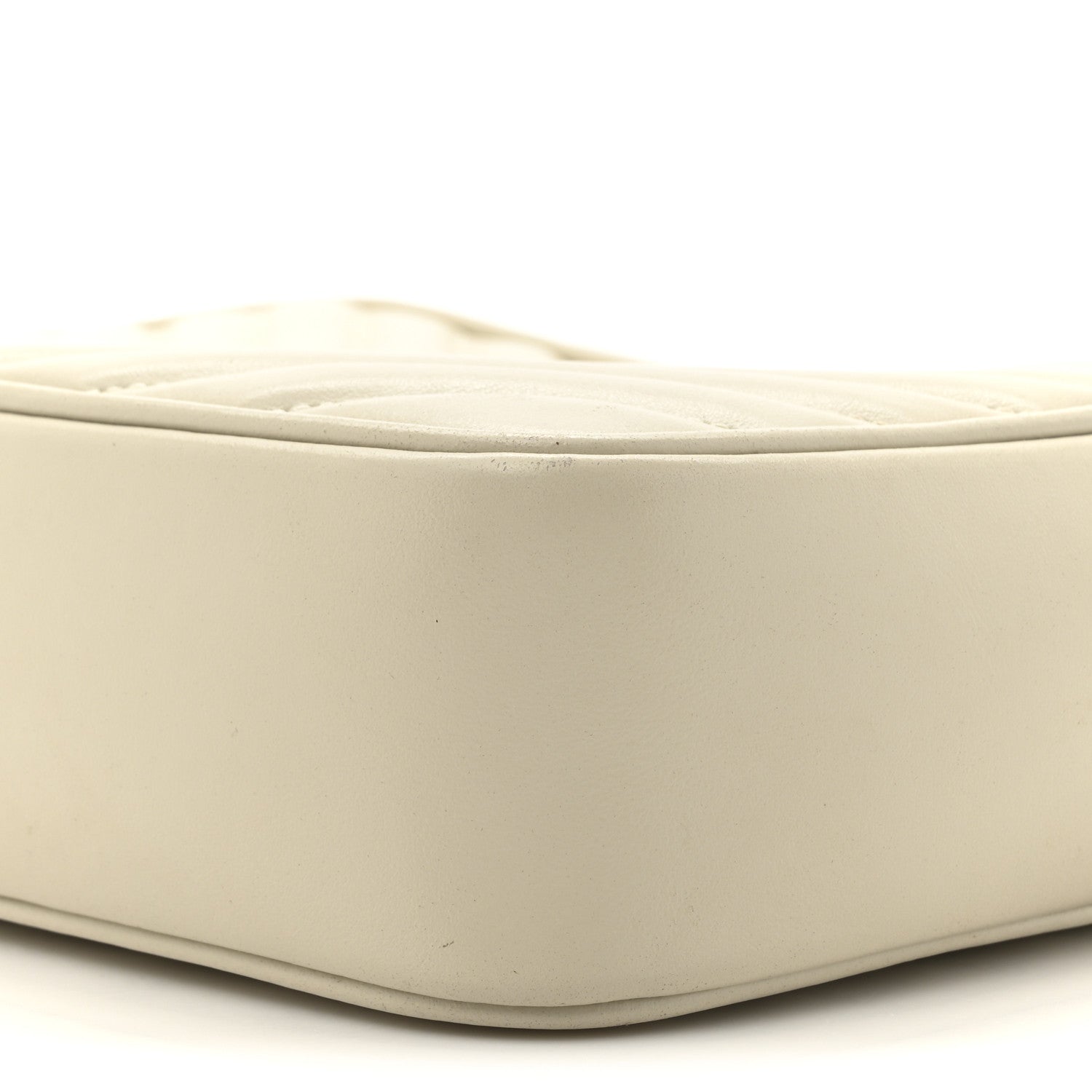 Saint Laurent Calfskin Matelasse Monogram Lou Camera Bag Crema Soft 9 of 16