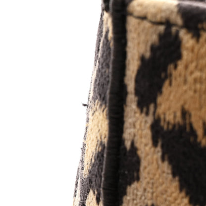 Christian Dior Canvas Medium Mizza Embroidered Lady D-Lite Beige Multicolor 11 of 11