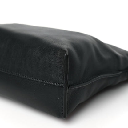 Loewe Mellow Nappa Donut Chain Flamenco Knot Clutch Black 10 of 10