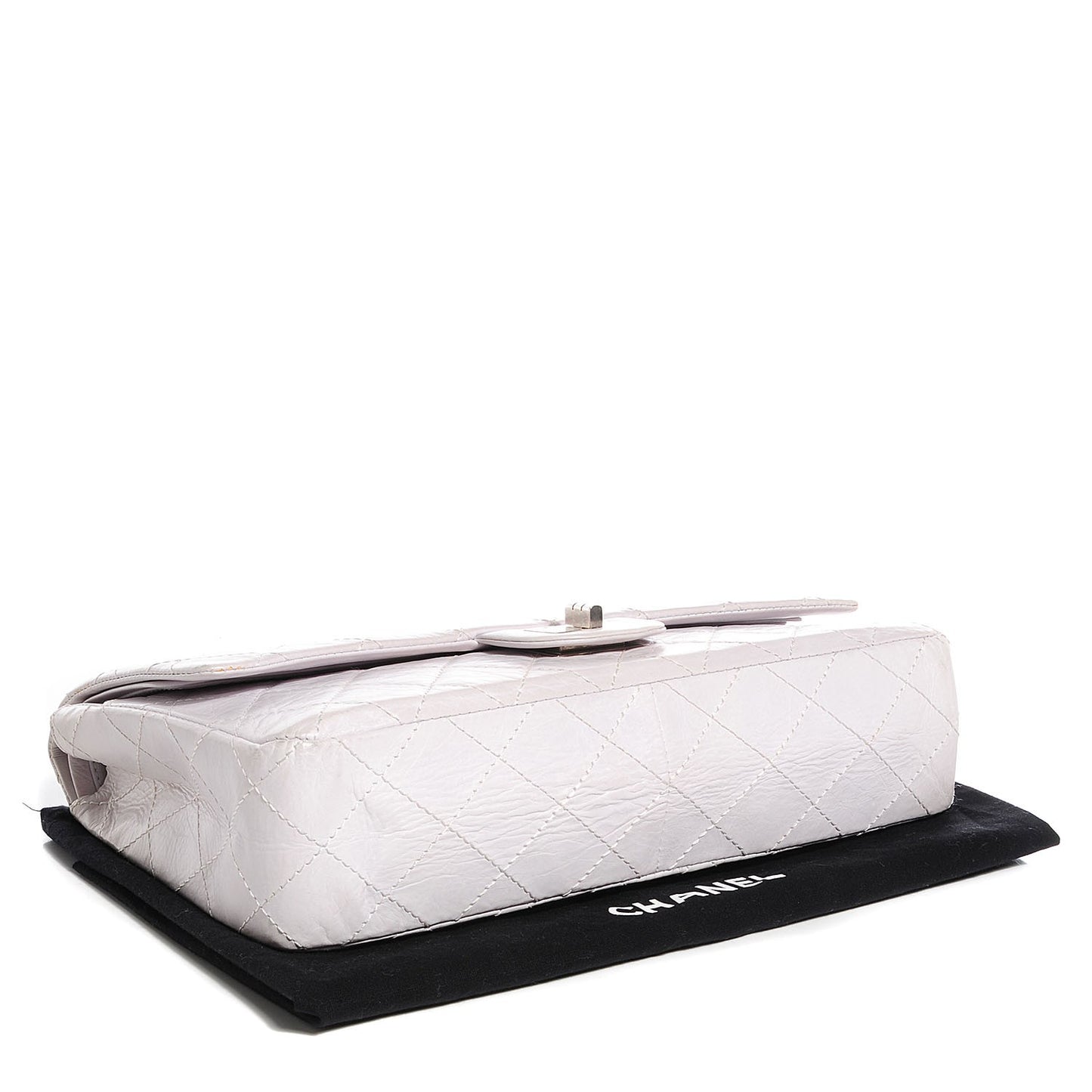 Aged Calfskin 50th Anniversary 2.55 Reissue 227 White