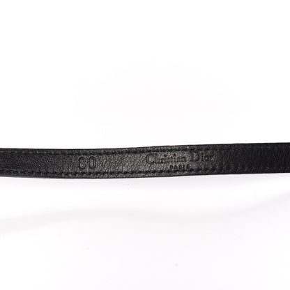 Christian Dior Calfskin Gambler Dice Belt Black 7 of 8