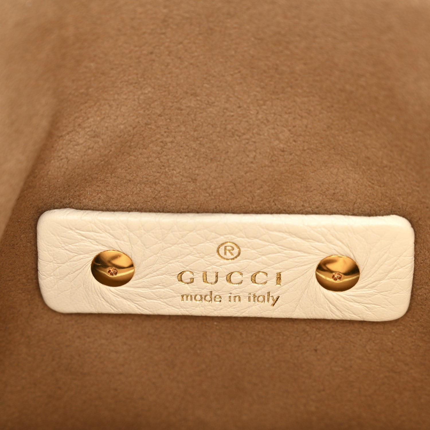 Gucci Grained Calfskin Softbit Medium Shoulder Bag White 6 of 9