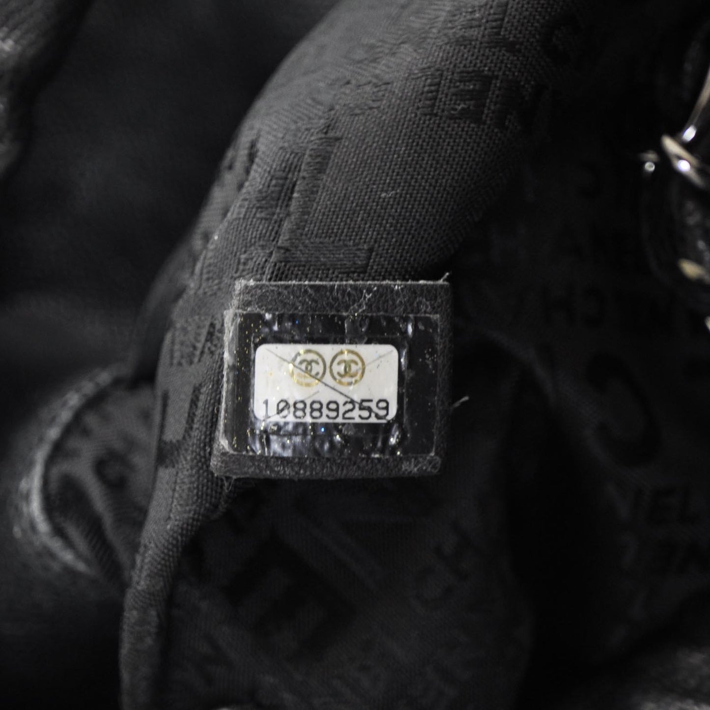 Caviar XL Coco Cabas Black