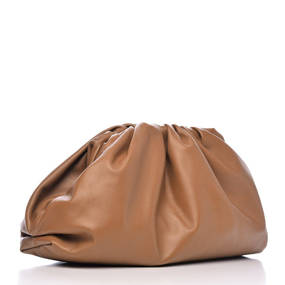 Bottega Veneta Smooth Butter Calf The Pouch Oversized Clutch Cammello 3 of 10