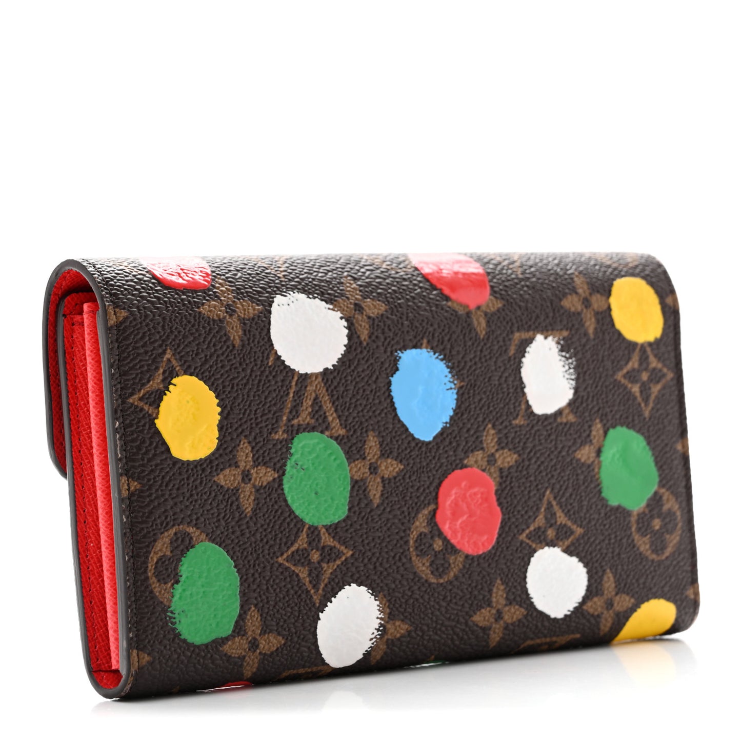 X YK Monogram Sarah Wallet