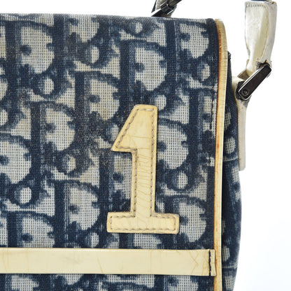 Christian Dior Monogram Messenger Bag Blue 10 of 17