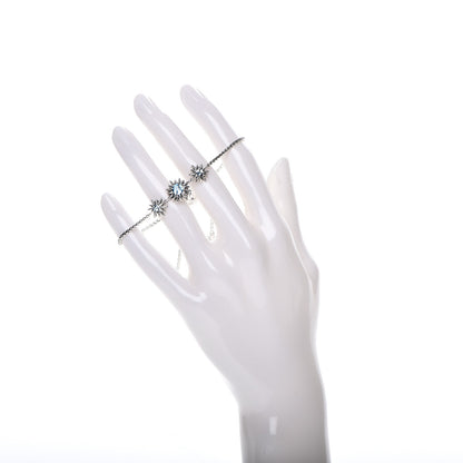David Yurman Sterling Silver Blue Topaz Starburst Bracelet 2 of 7