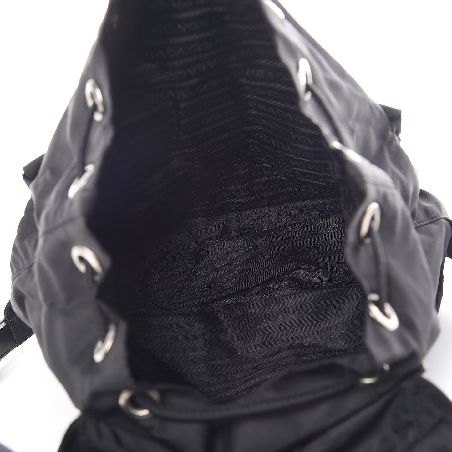 Tessuto Nylon Vela Small Backpack Black