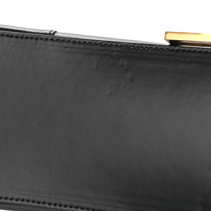 Balenciaga Shiny Box Calfskin Medium Hourglass Top Handle Bag Black 12 of 13