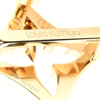 Louis Vuitton Calfskin Monogram 30mm Flowergram Reversible 85 34 Belt Cream 4 of 5
