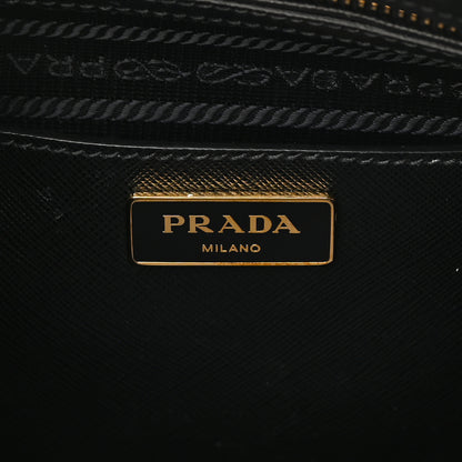 Prada Saffiano Lux Medium Promenade Tote Black 6 of 19
