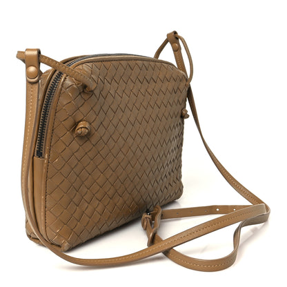 Bottega Veneta Nappa Intrecciato Nodini Crossbody Messenger Chene 3 of 11