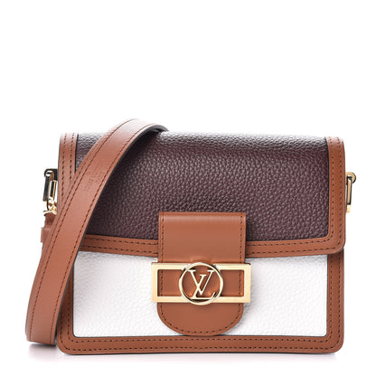 Louis Vuitton Taurillon Mini Dauphine Blackberry Snow 1 of 10