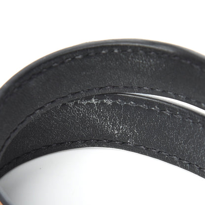 Hermes Epsom Kelly Double Tour Bracelet M Black 4 of 6