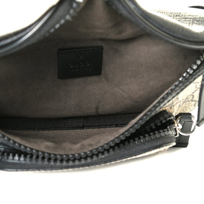 Gucci GG Supreme Monogram Belt Bag Black 4 of 6