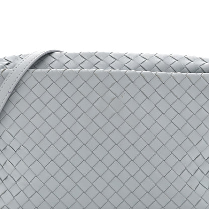 Bottega Veneta Nappa Intrecciato Small Camera Bag Teal Washed 9 of 11