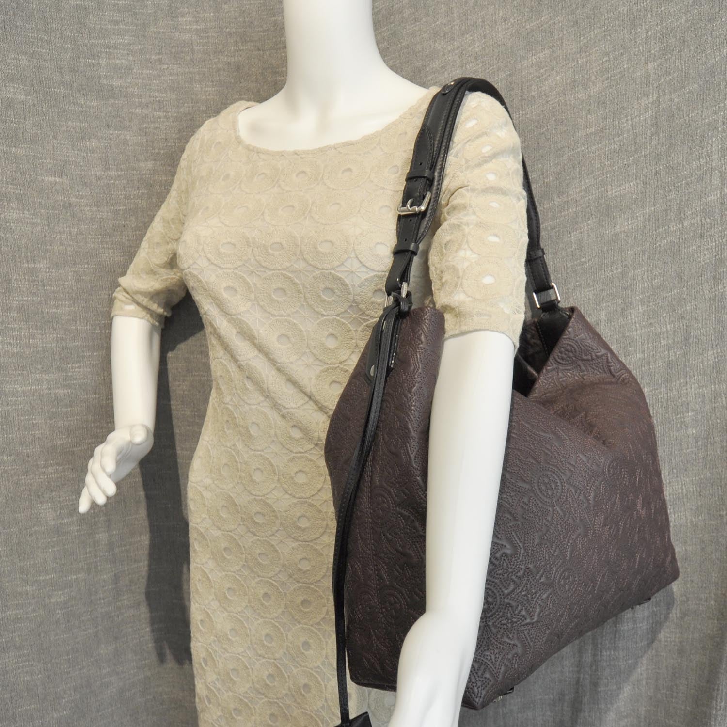 Louis Vuitton Monogram Lambskin Antheia Hobo PM Iris 3 of 9