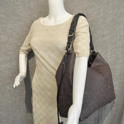 Louis Vuitton Monogram Lambskin Antheia Hobo PM Iris 3 of 9