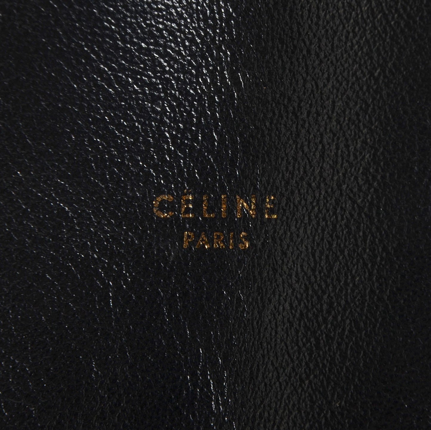 Lambskin Horizontal Cabas Black