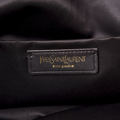 Saint Laurent Suede Medium Degrade Downtown Bag White Gold 6 of 9