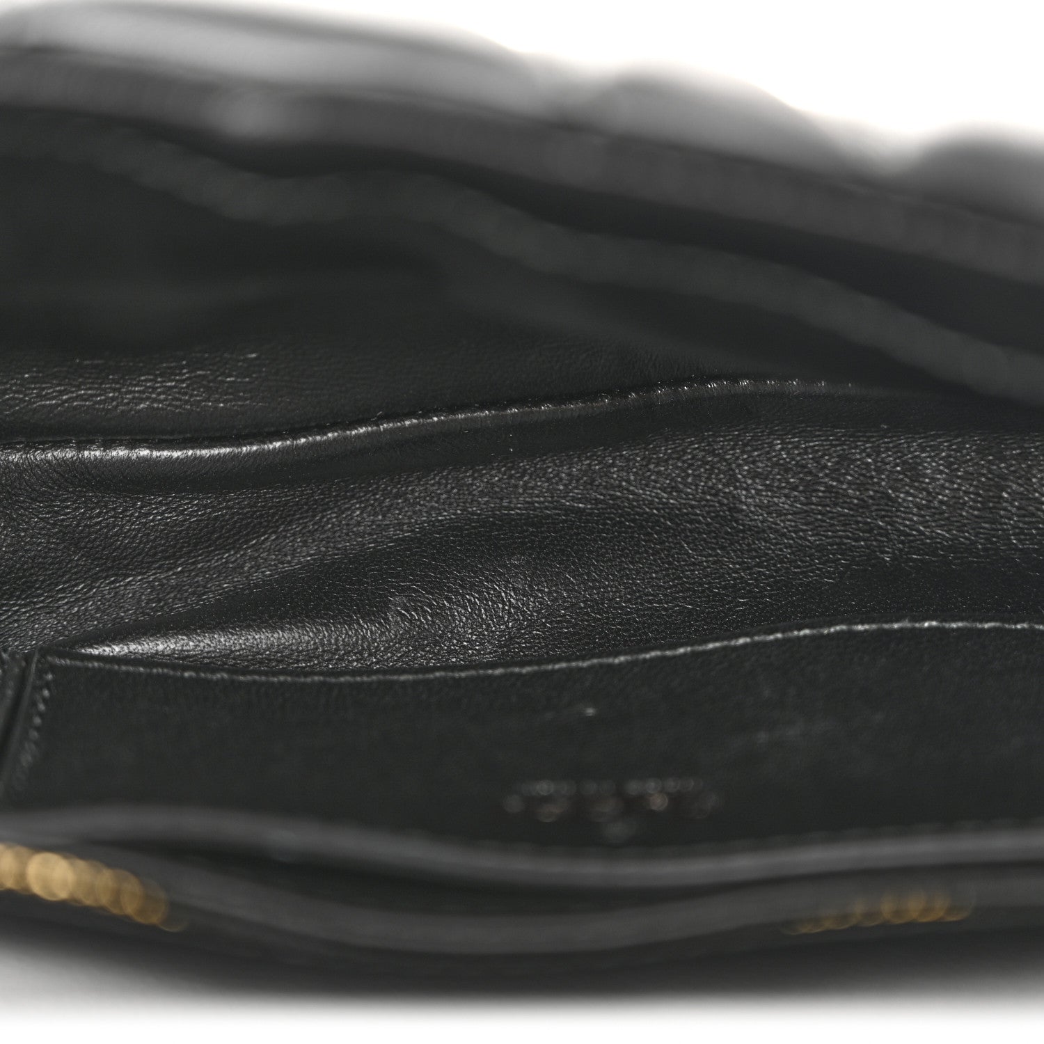 Gucci Lambskin Quilted Mini GG Milano Top Handle Shoulder Bag Black 5 of 12