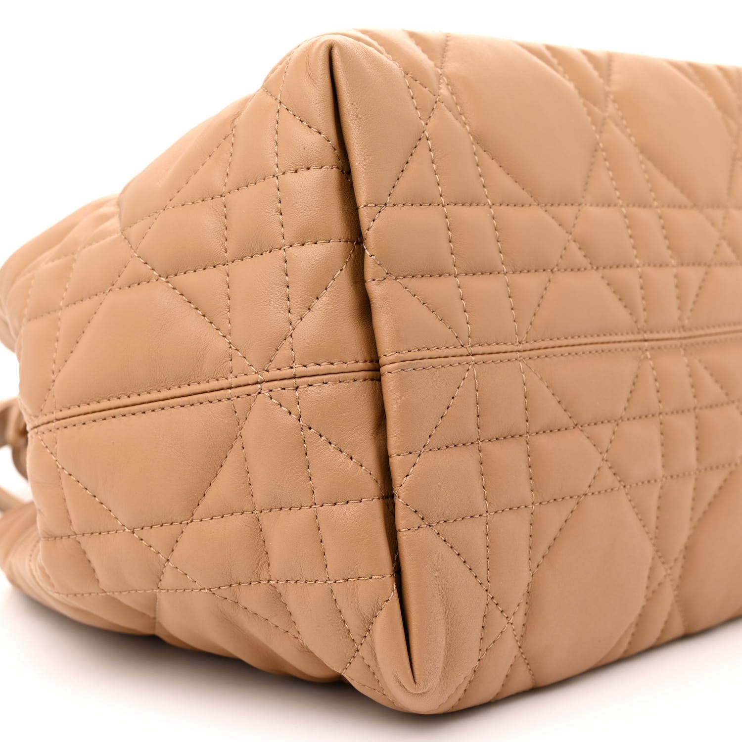 Christian Dior Calfskin Macrocannage Medium Toujours Tan 10 of 13