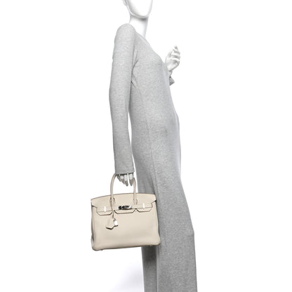 Hermes Togo Birkin 30 Craie 2 of 13